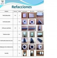 Somos fabricantes de cada una de sus piezas, POR ESO....  NO TENEMOS COMPETENCIA EN PRECIOS!!